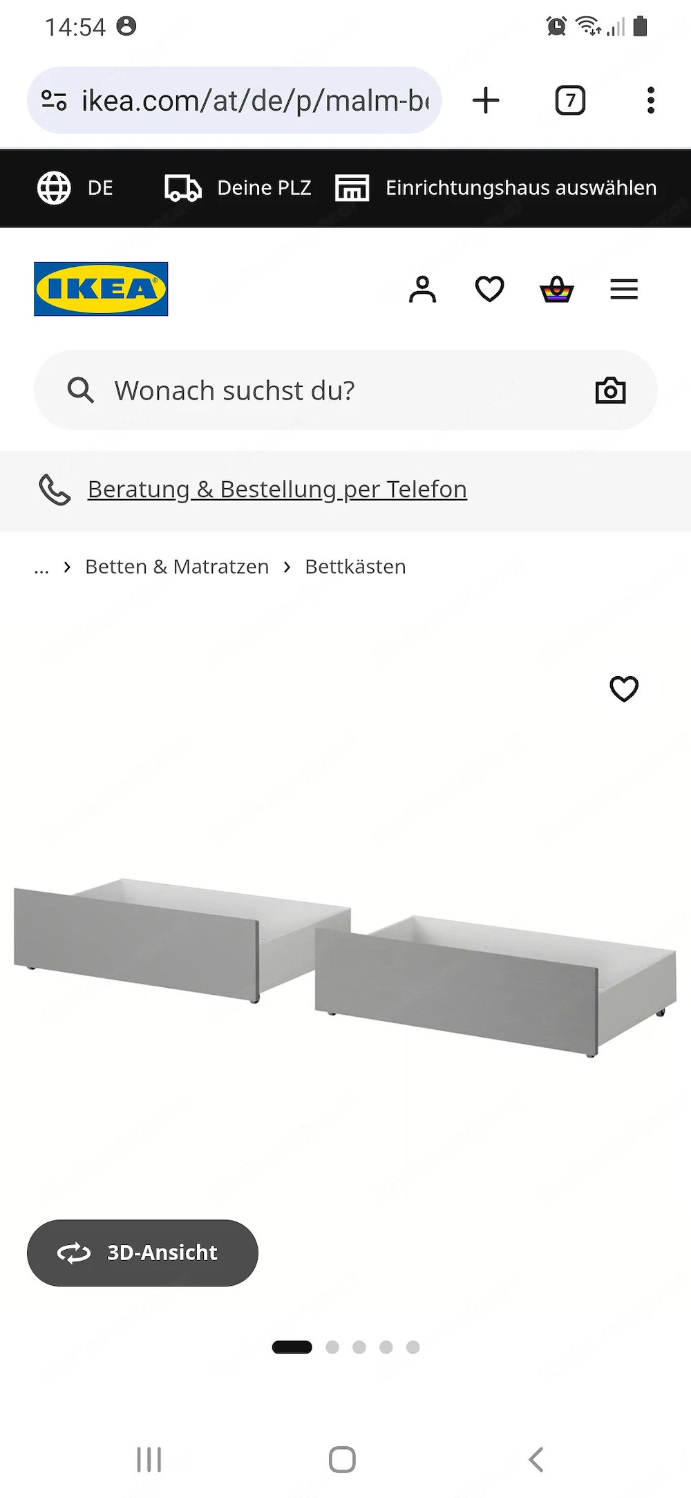 Ikea Bettschubladen