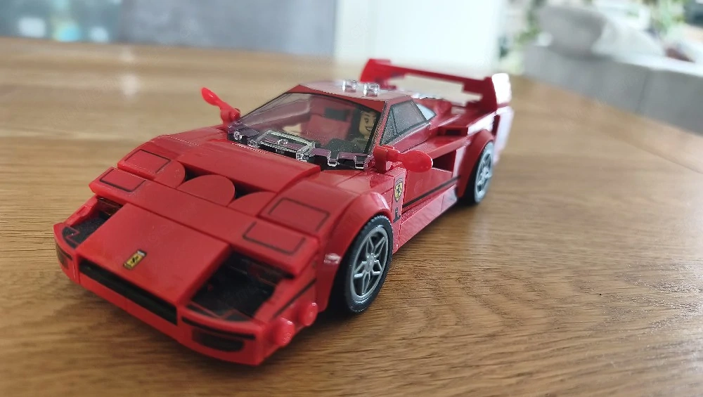 Lego Speed Champions Ferrari Klemmbaustein, Rennauto, inkl. Plan