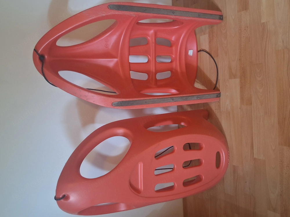 2 Rodel  rot zu vekaufen