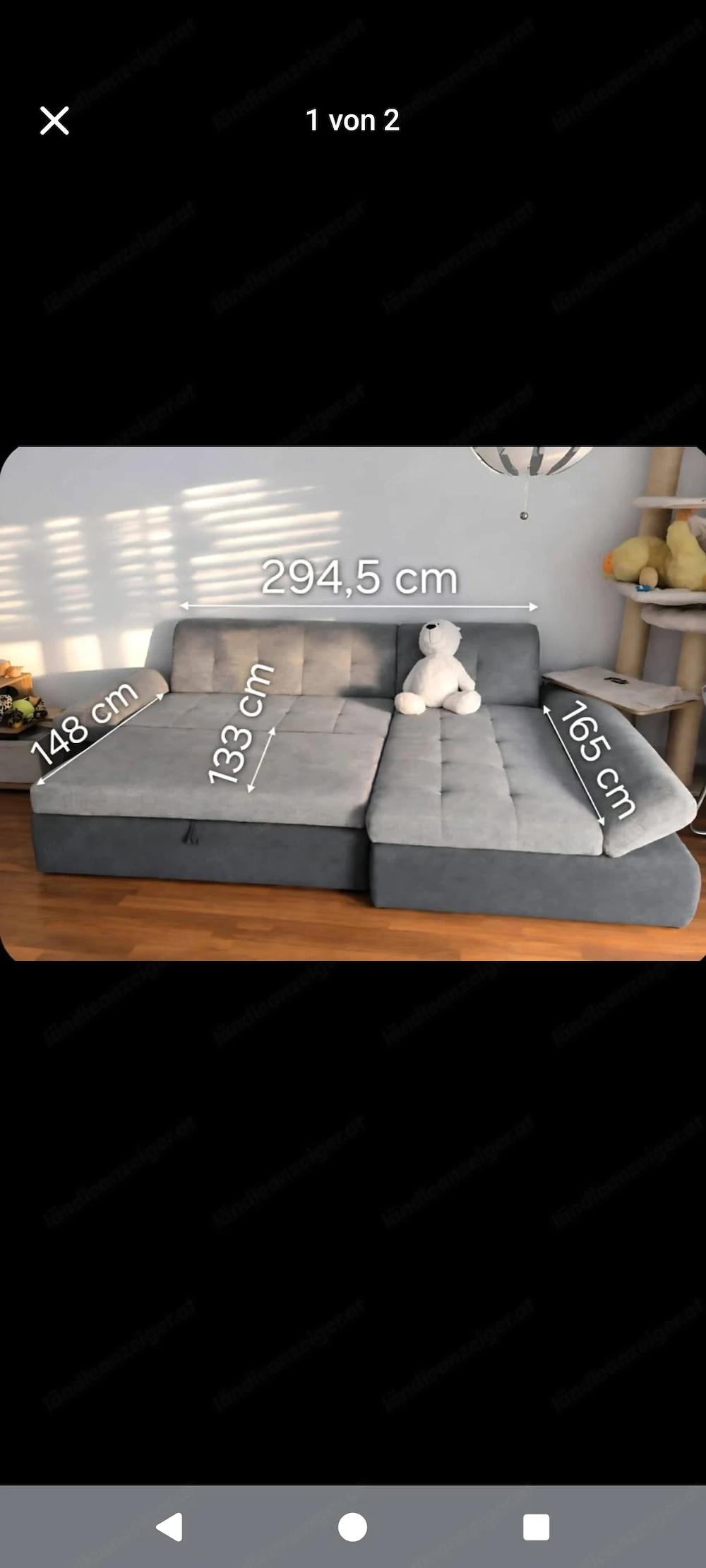 Ausziehbare Couch 