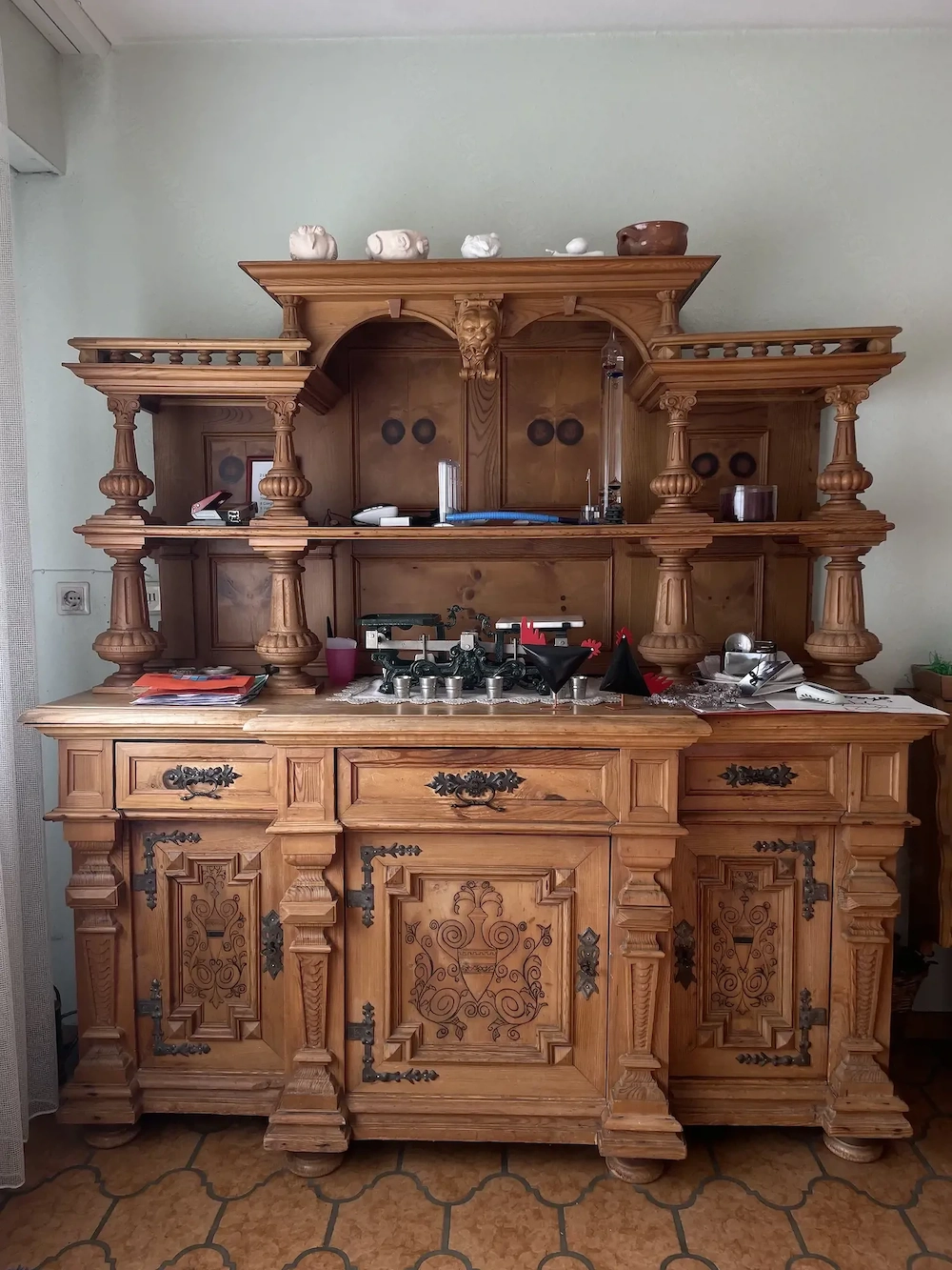 Holzschrank Kredenz Anrichte Bauernmöbel