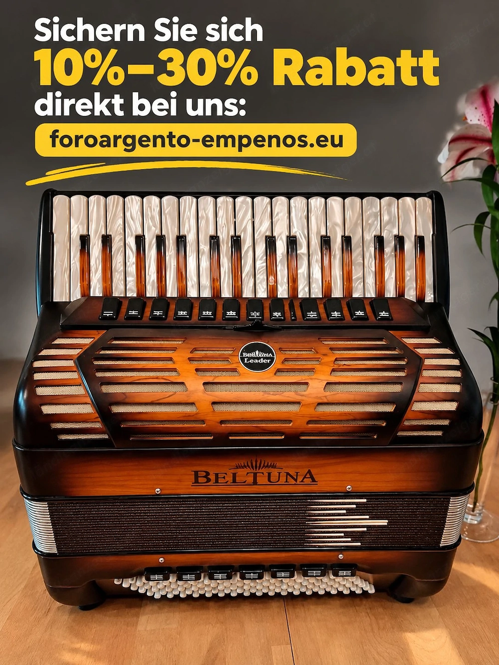 Beltuna - Leader V 108 GHV Olivenholz