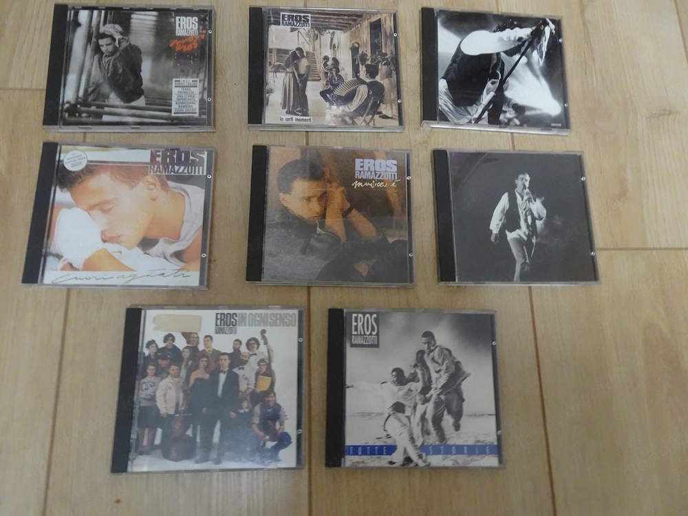 CD Sammlung Eros Ramazzotti 8 Stück