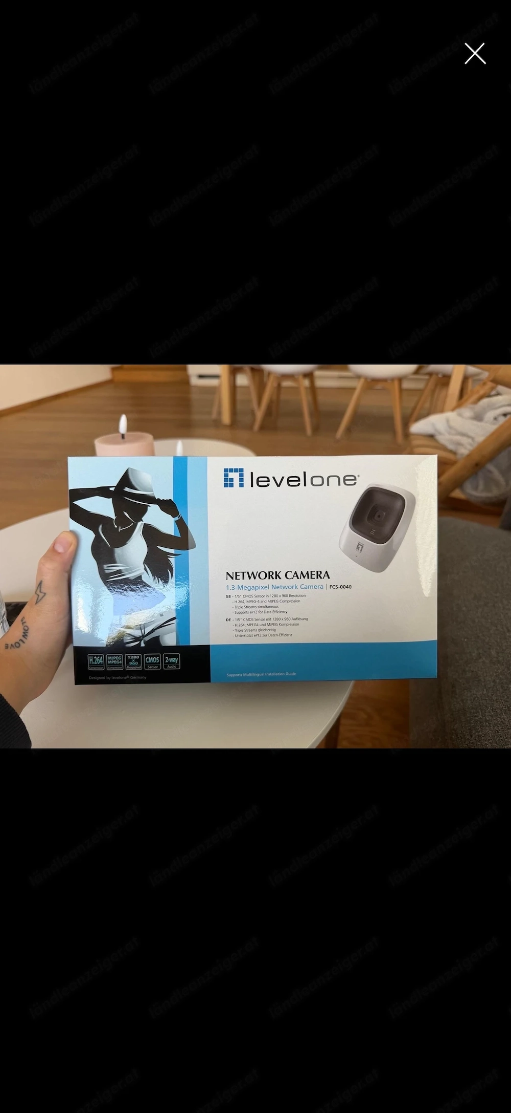 Neu und Orginalverpackte - LevelOne FSC Kamara