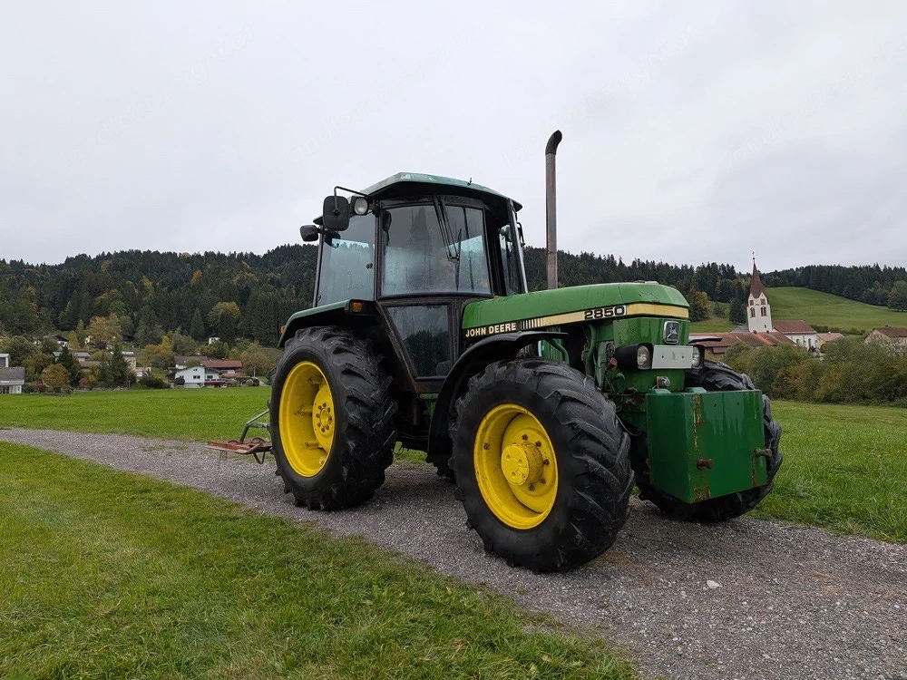 John Deere 2850 Allrad | 40 km h Getriebe | 86 PS | Kabine | fahrbereit