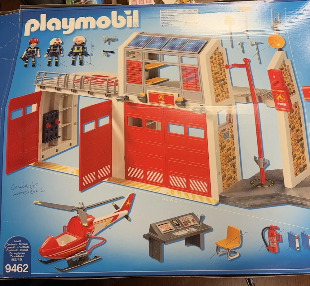 Playmobil Feuerwehrhaus 