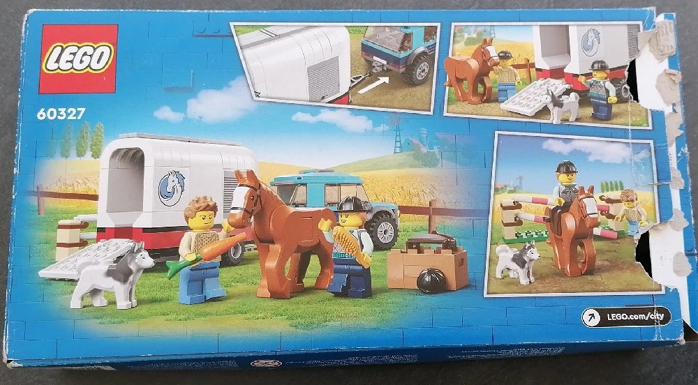 Lego City 60327 Auto mit Pferdeanhänger