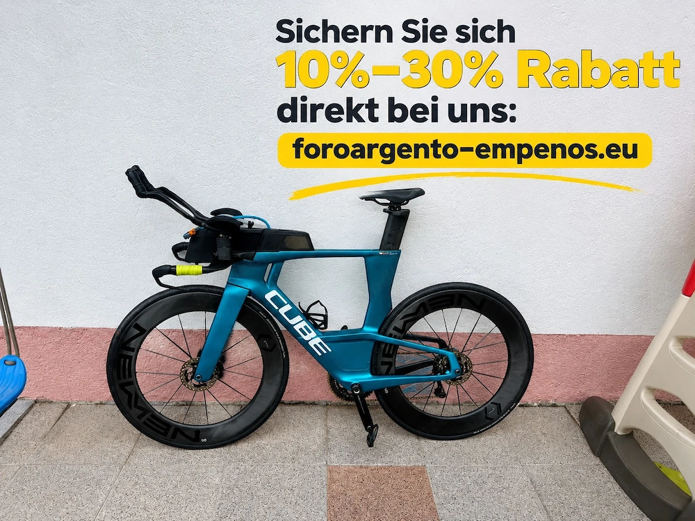 Cube Aerium SLT 68x Triathlonrad Gr. M