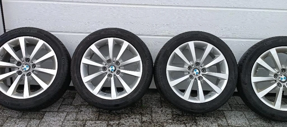 BMW 5er F10 F11 Sommerräder 18 Zoll Original-Alufelgen   Reifen neuwertig 8 mm!