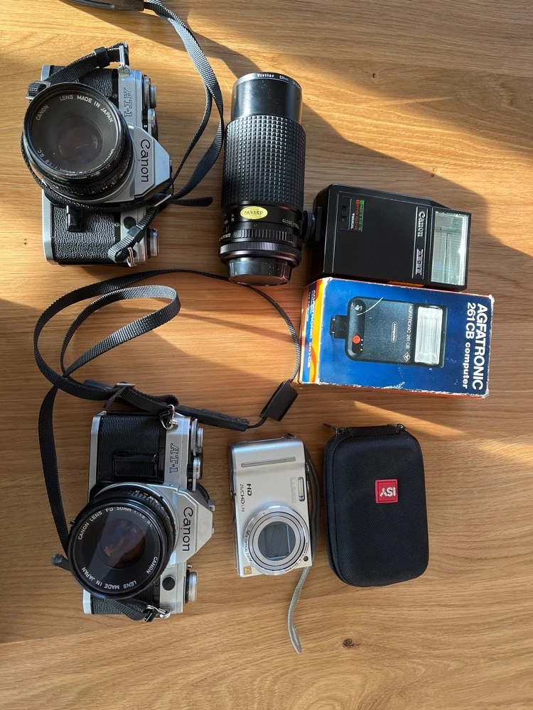Canon-Kamera Ausrüstung