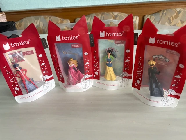 verkaufe 4 Toniefiguren