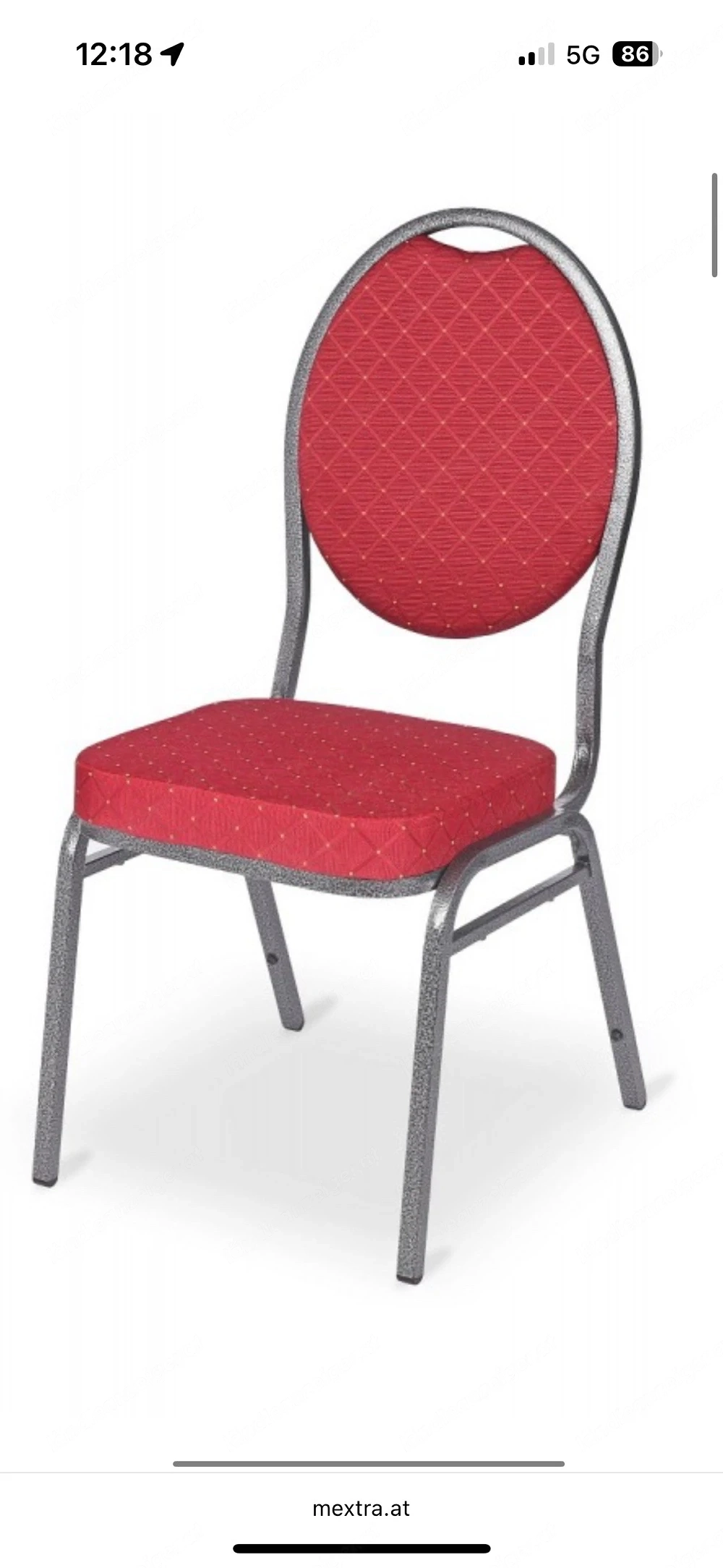 Stühle Rot (79Stk)