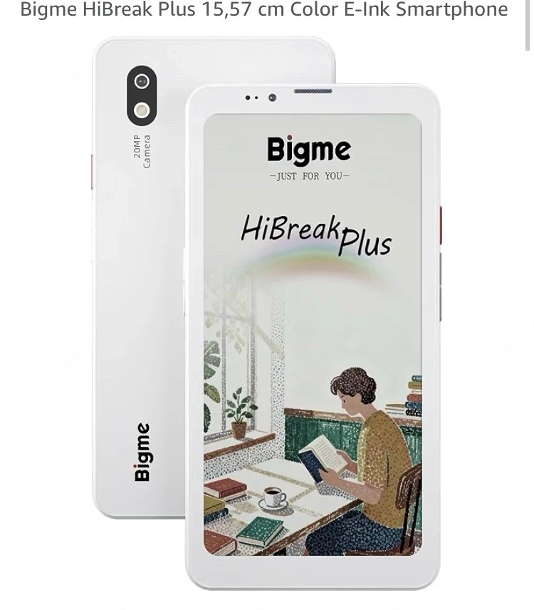 Bigme Hibreak Plus Colour Weiß+ OVP + Stylus