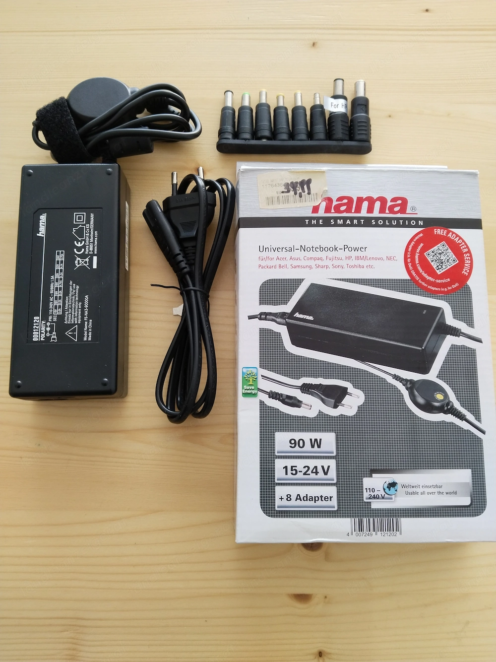 Neues Netzgerät für Laptop und andere Geräte 
