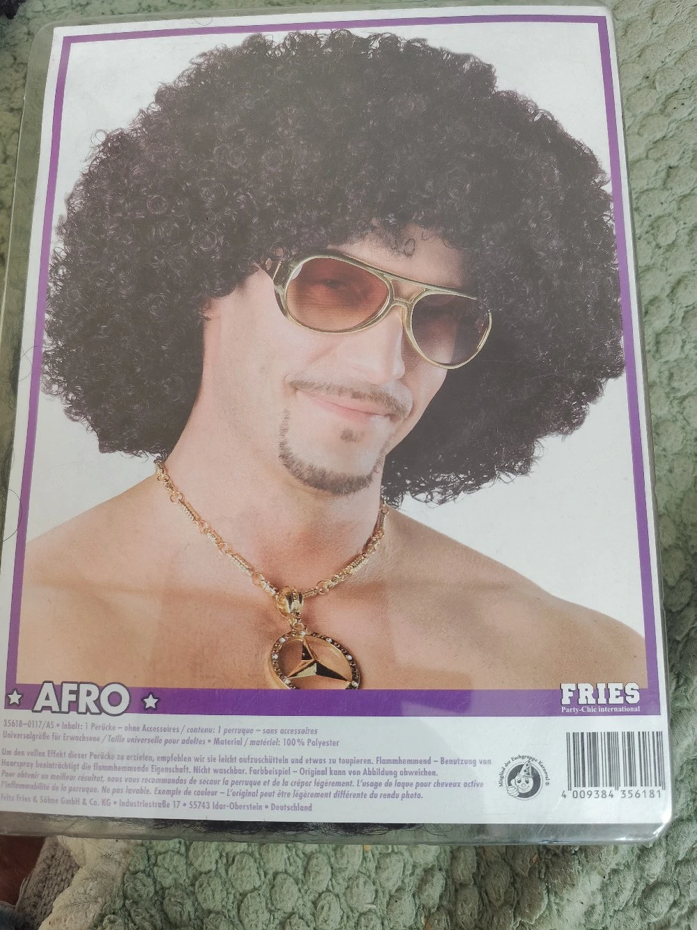 Halloween -Faschingsperücke 