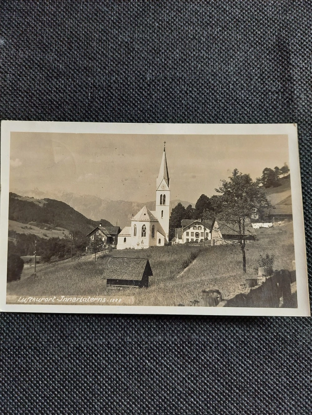 Alte Vorarlberger Postkarte 1941