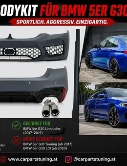 BMW 5er G30 Bodykit im M5-Design KOMPLETT | sofort verfügbar
