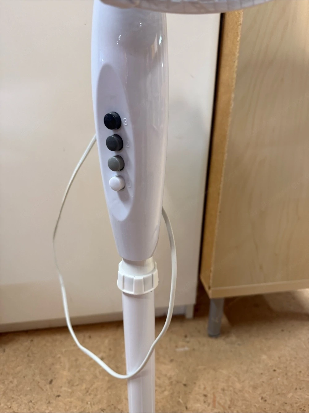 Valueline Standventilator weiß - 3 Geschwindigkeitsstufen