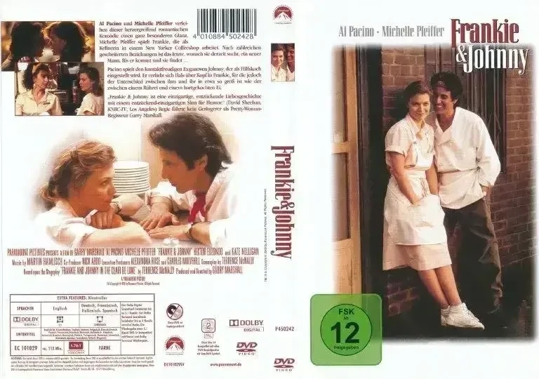 Frankie & Johnny, Michelle Pfeiffer, Al Pacino, DVD (Superfilm) 5 EUR 