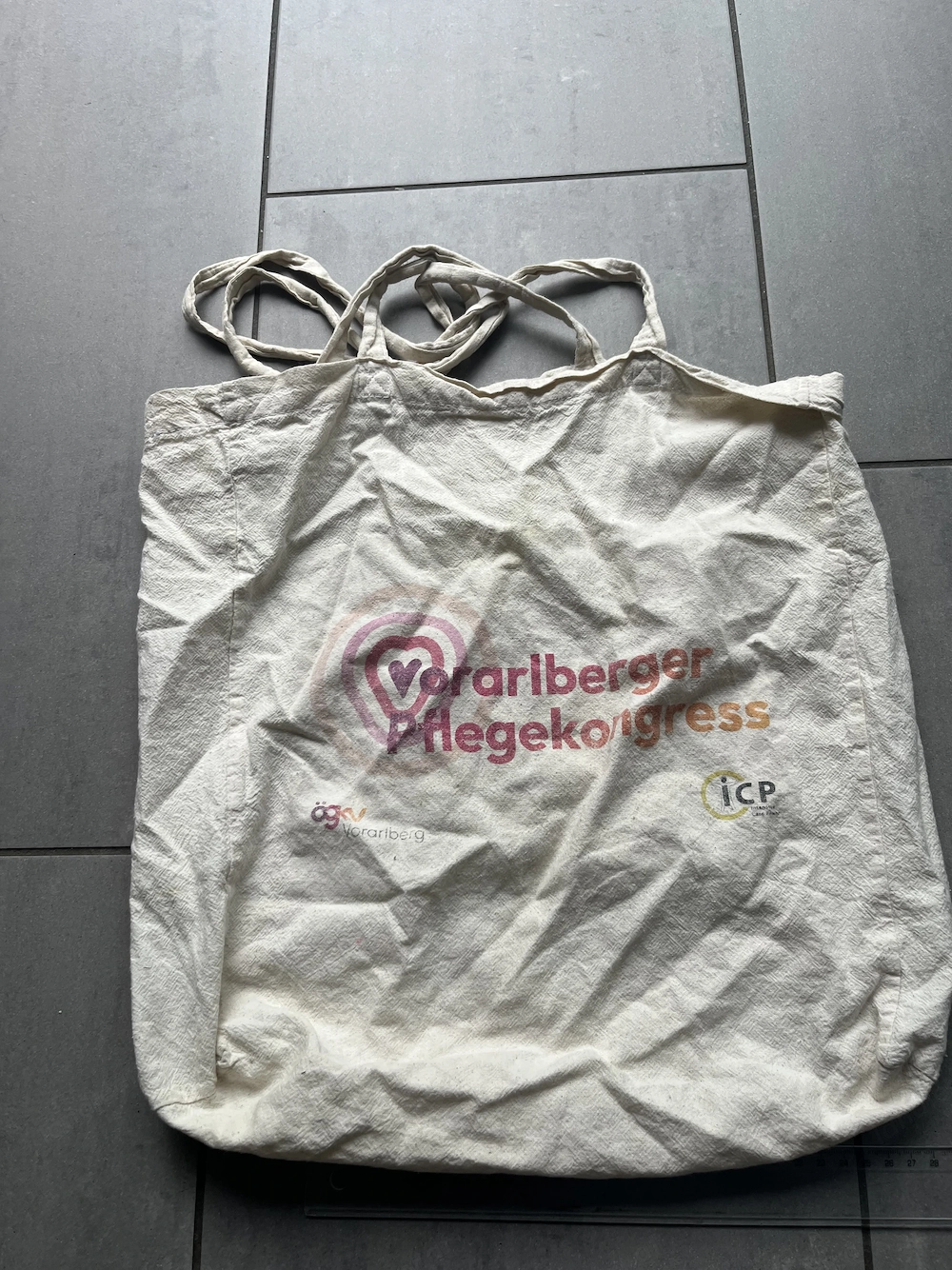Vorarlberger Pflegekongress Stofftasche   Baumwollbeutel
