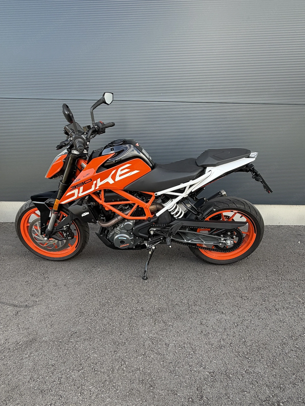 KTM 390 Duke Orange 