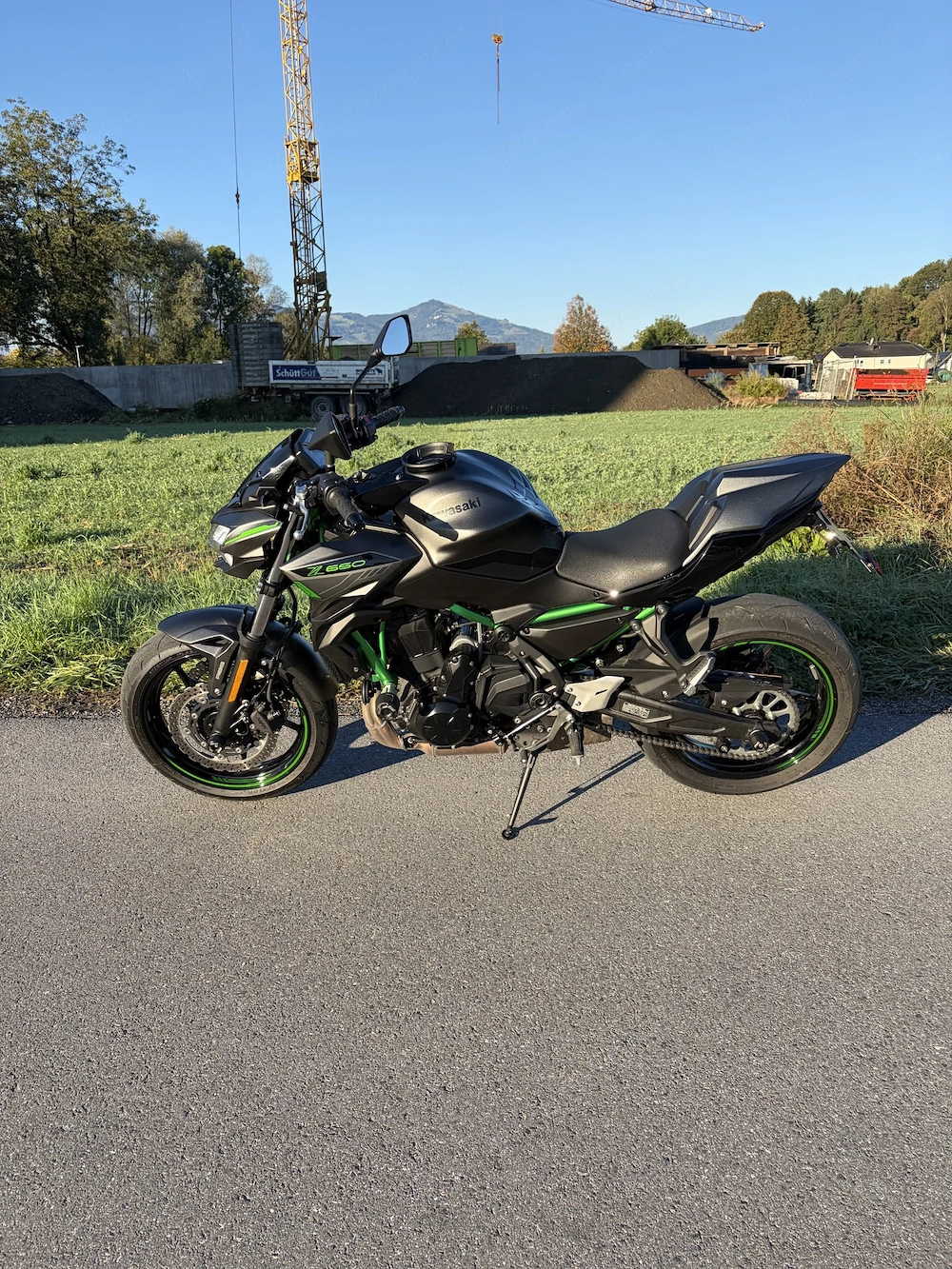 Kawasaki Z 650 Schwarz 