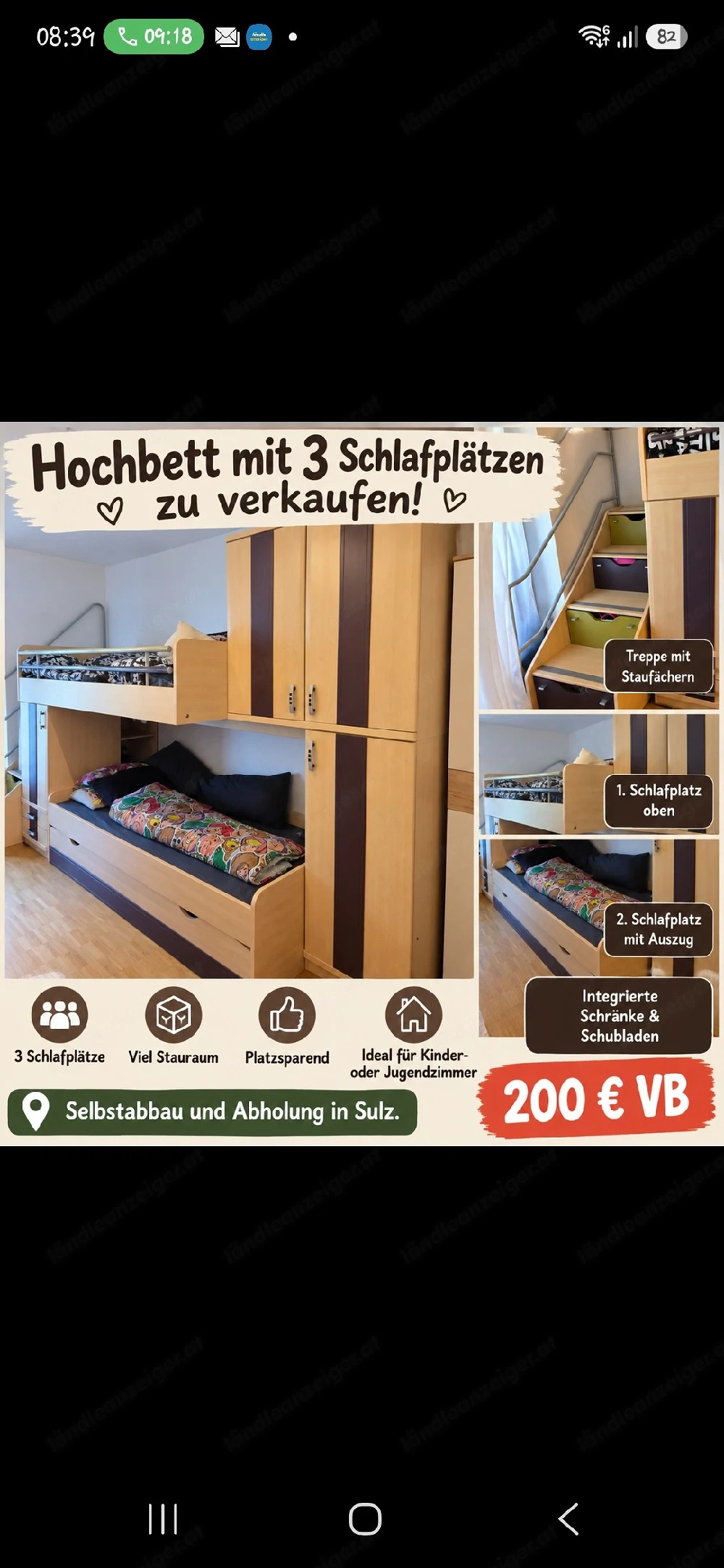Jugendbett 