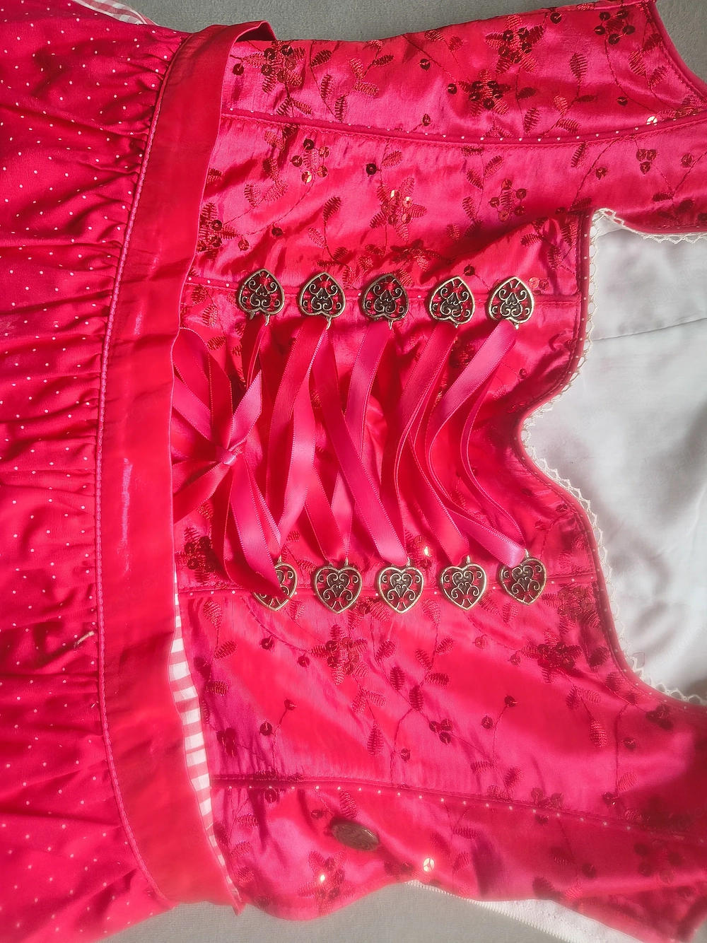 Wunderschönes Dirndl mit Spitze Unterrock BW zu verkaufen