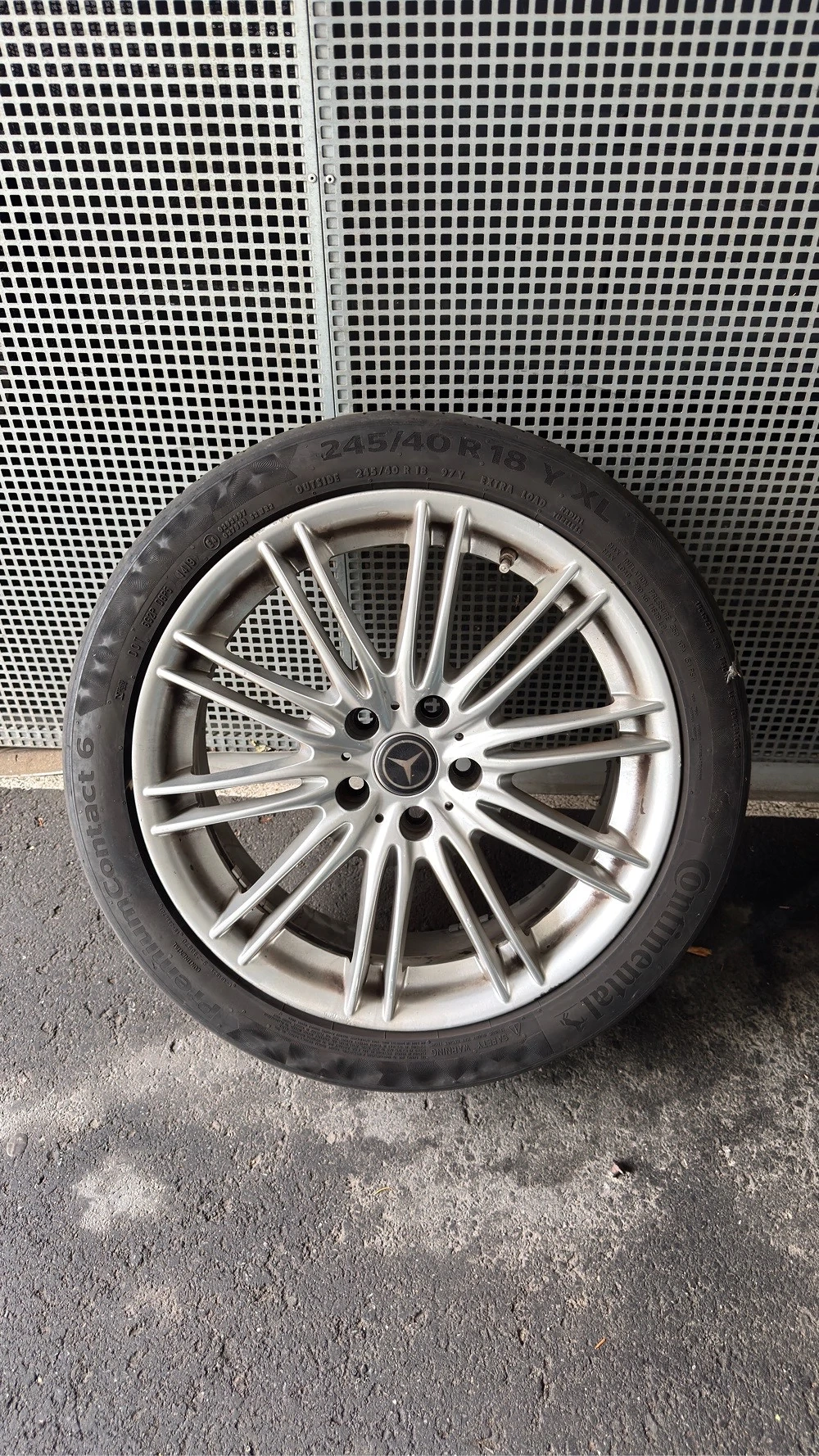 Mercedes Benz 18" Alufelge 5x112