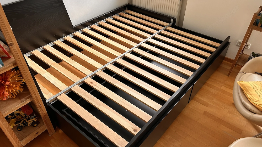 IKEA Flekke Tagesbett 80 160 x 200 cm inkl. 2 x Malfors-Matratzen