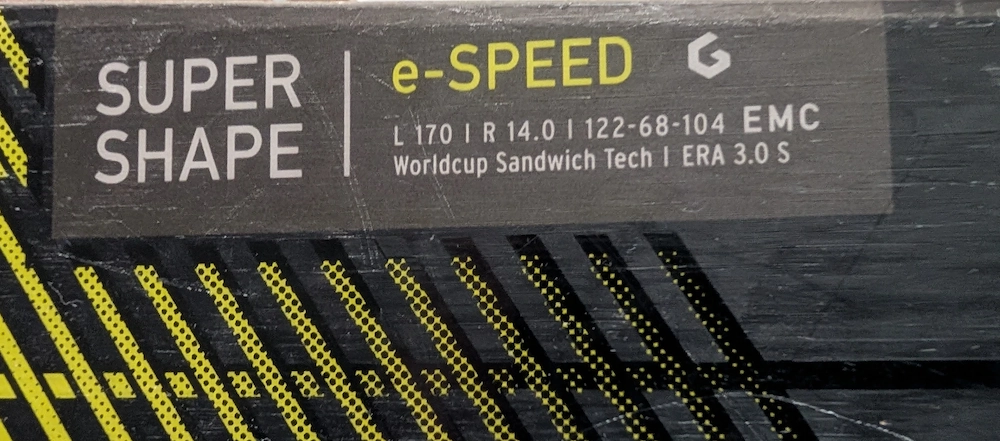 Head e-speed Super Shape 170cm
