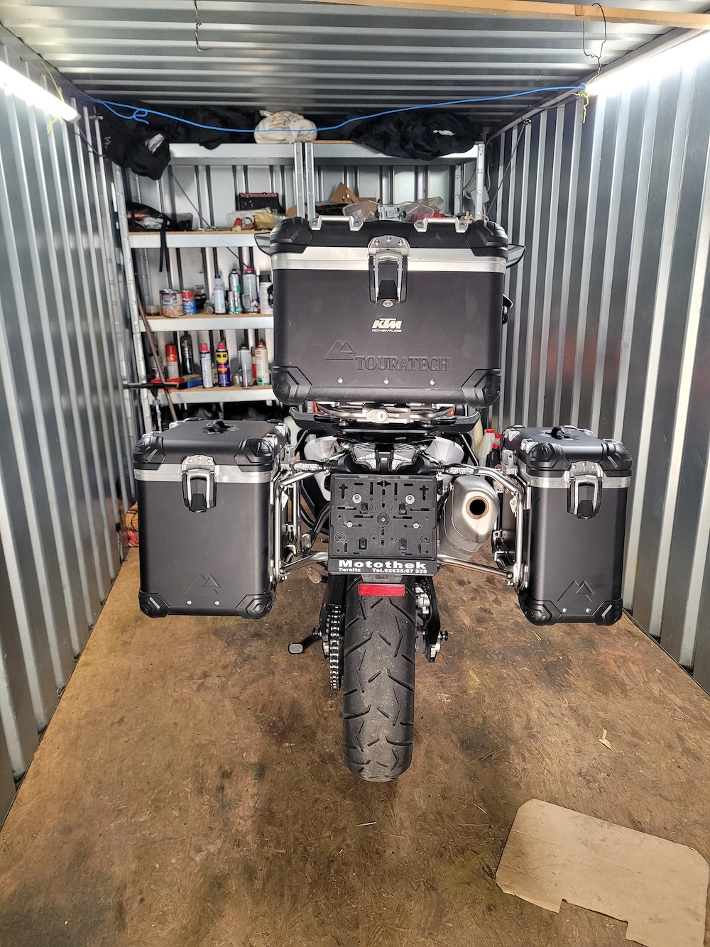KTM 790 Adventure Gepäcksystem