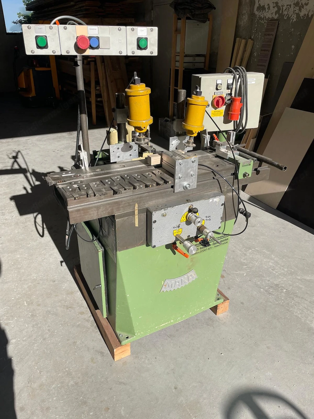 Maka STV-71 Stemmaschine für Rechteck Löcher