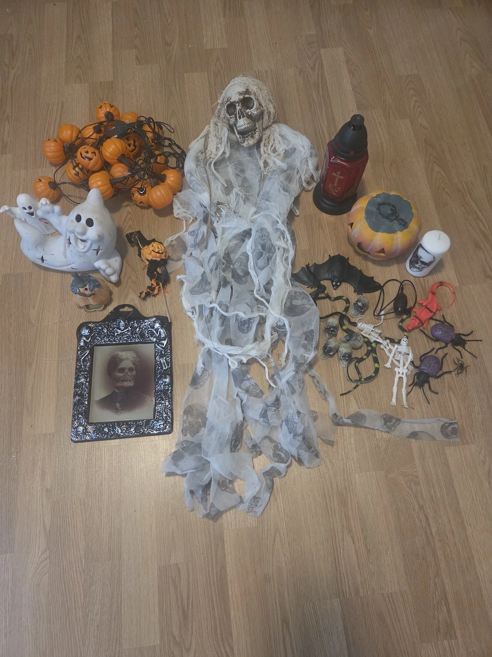 Halloween Deko gemischt