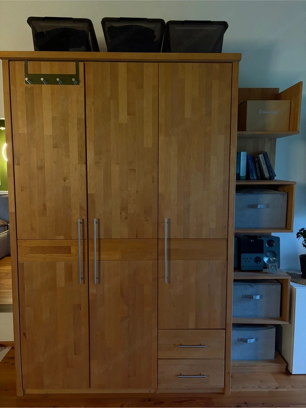 Schrank inkl. Regal Holz 