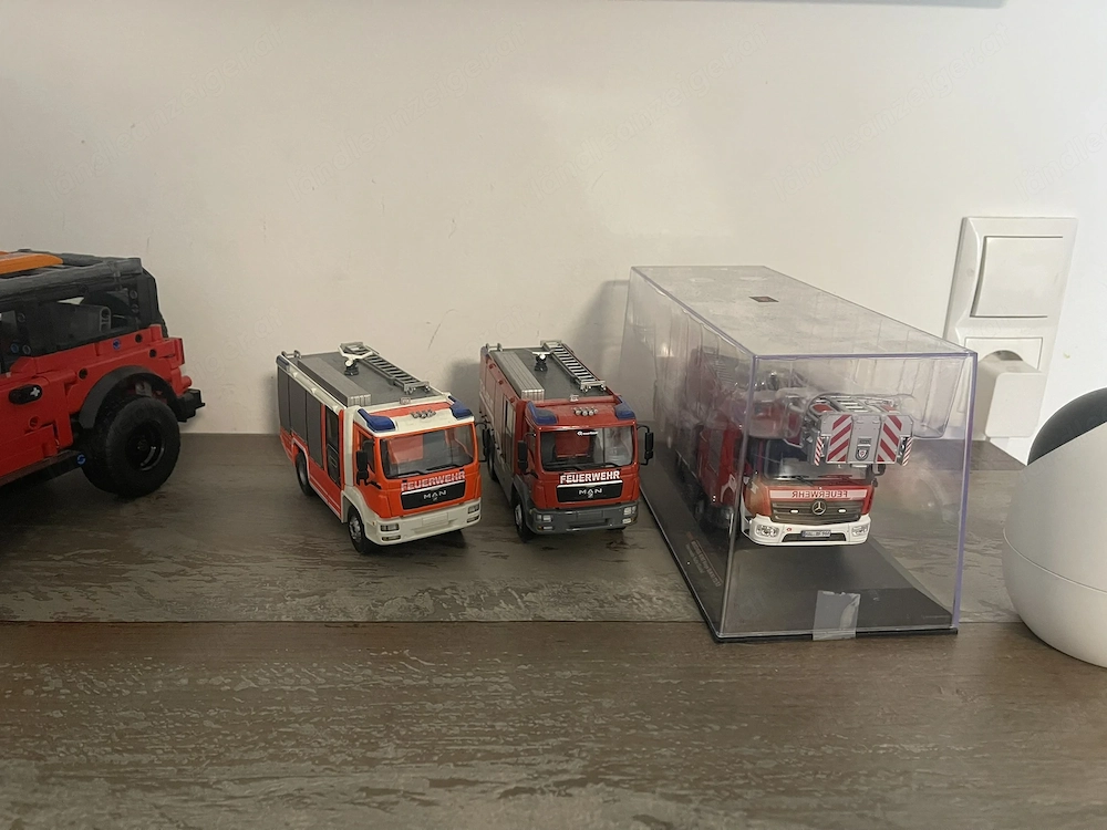 Feuerwehr set Maßstab 1:43