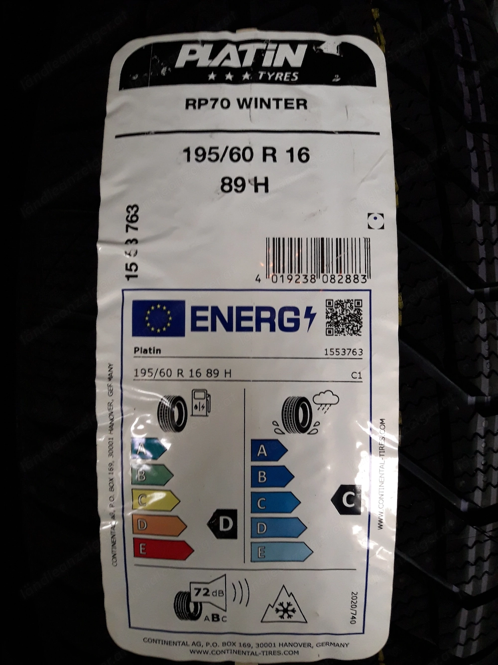 Winterreifen Platin