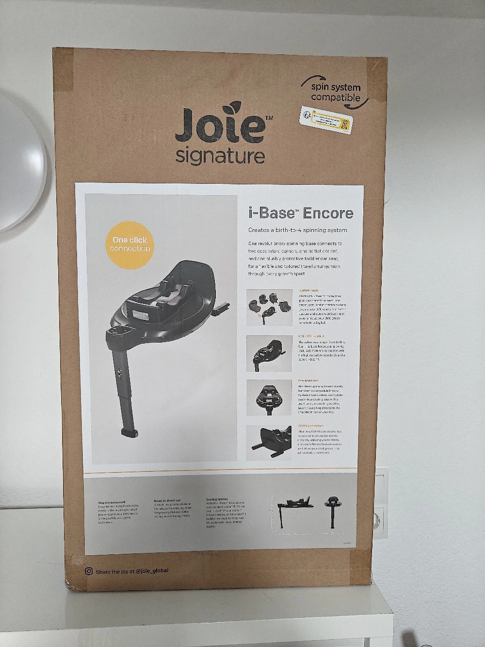 Isofix i Base Encore