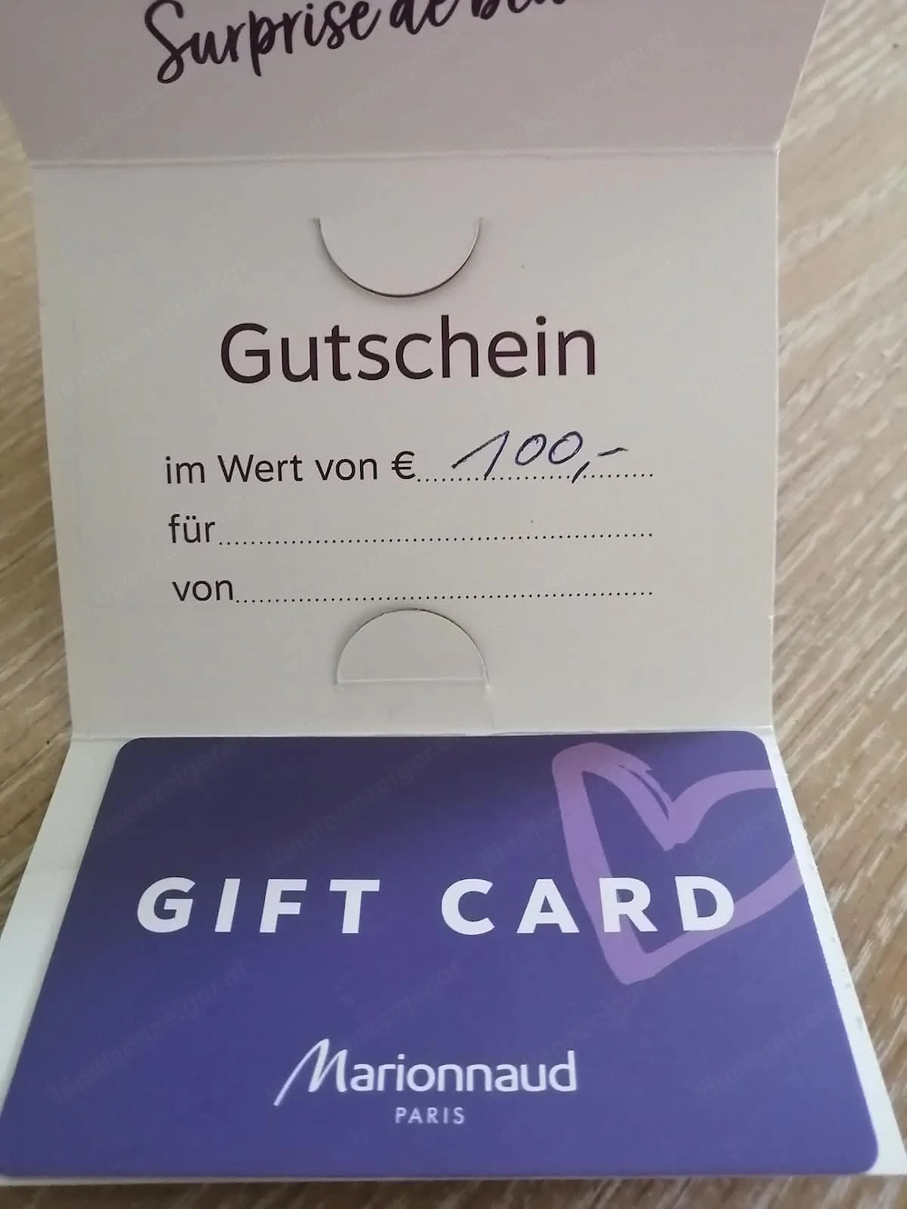 Gutschein Marionnaud