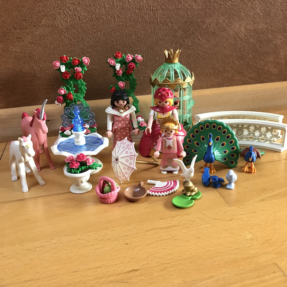 Playmobil 4154 - Prinzessinnenbesuch beim Einhorn, gebraucht