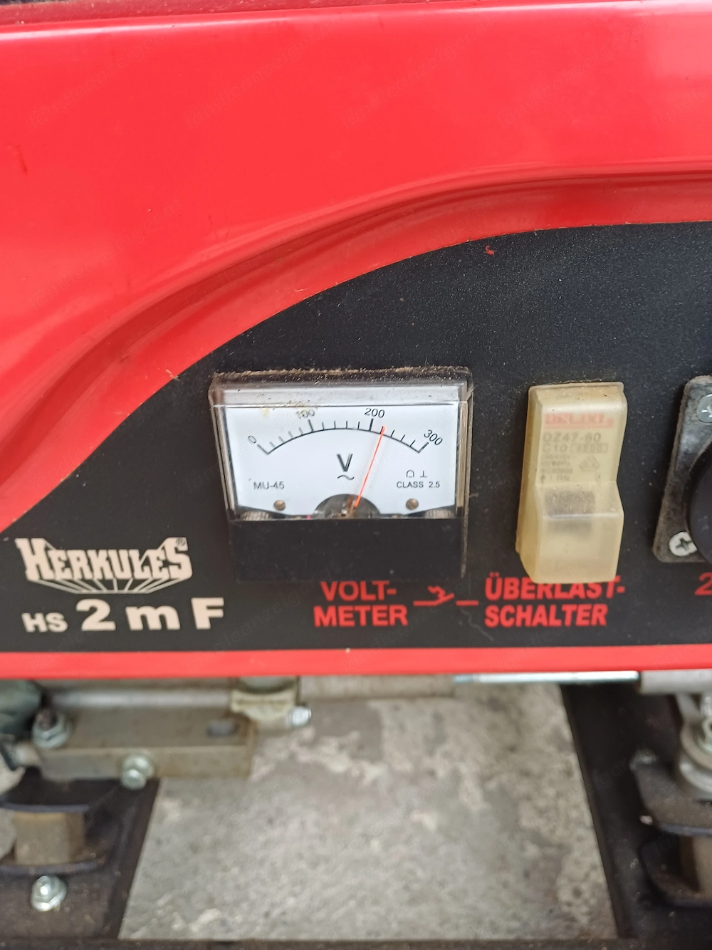 Notstromaggregat von Herkules  Benzin 220v Fahrbar