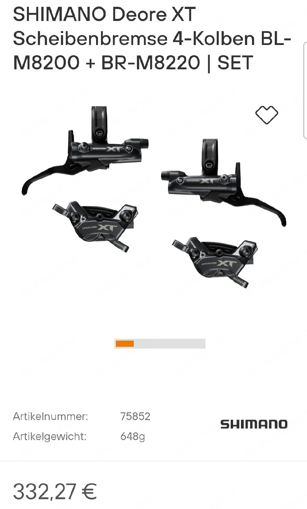 Shimano Deore XT BR-M8220