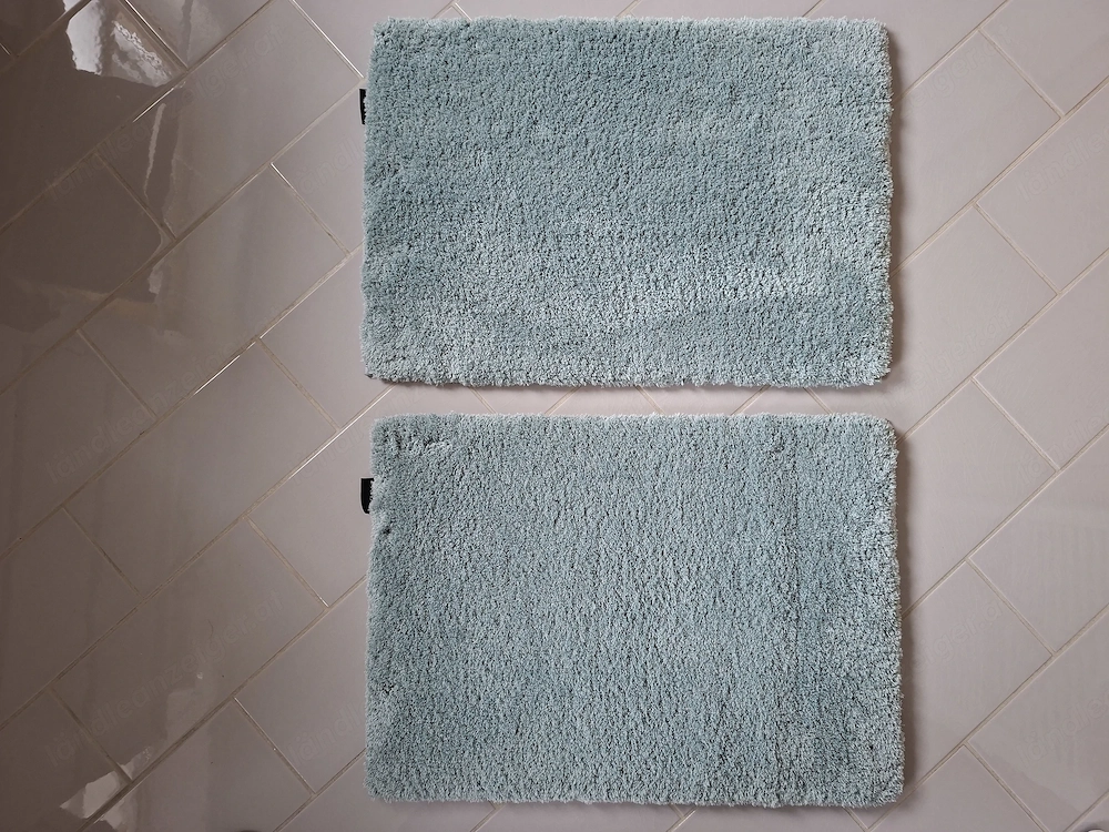 2 NEUE Super Weiche Badteppiche 