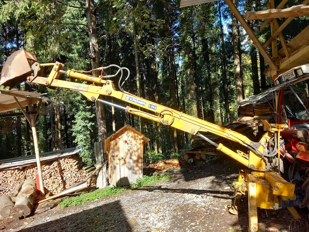 Heckbagger, Anbaubagger