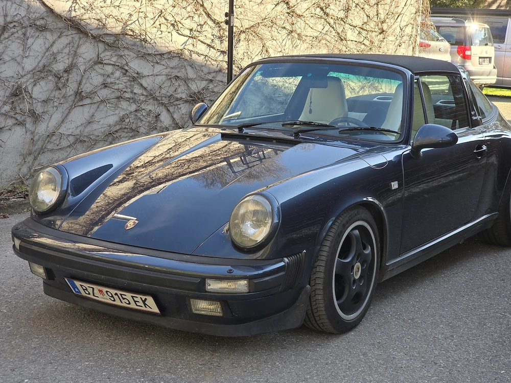 Sehr schöner Porsche 911 Targa mit Lederausstattung