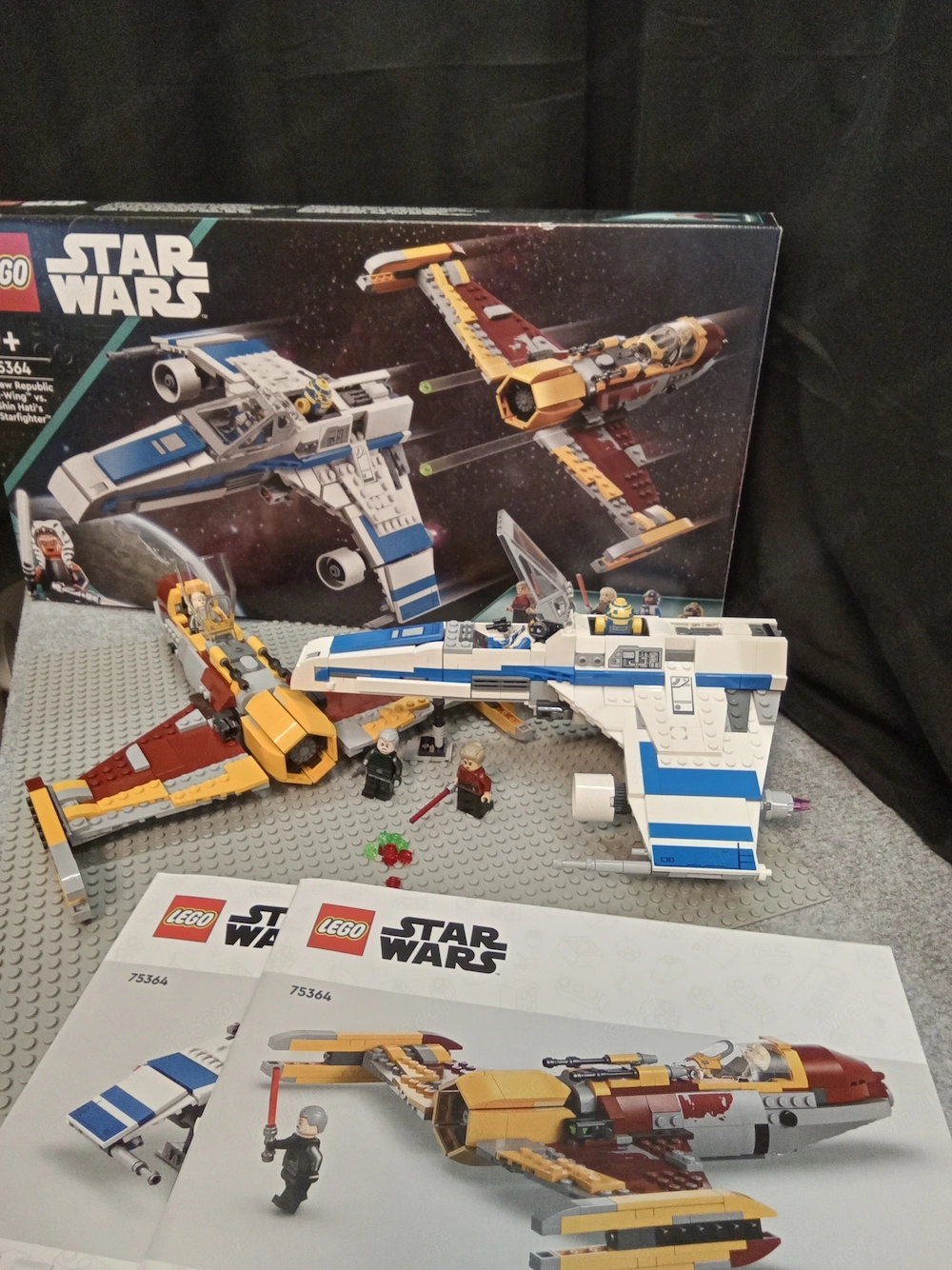* Wie Neu * LEGO 75364 New Republic E-Wing vs. Shin Hati's Starfighter