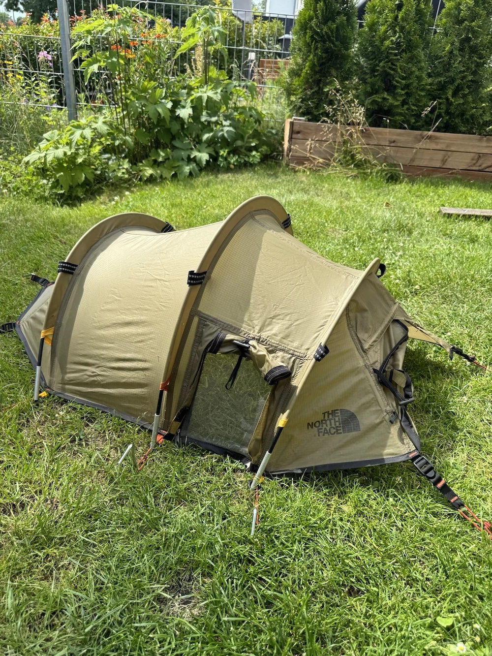 The North Face miniatur Zelt zu Werbezwecken