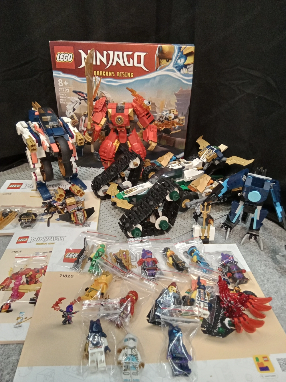 * Wie Neu * LEGO 71792,  71808, 71820 Ninjago KONVOLUT