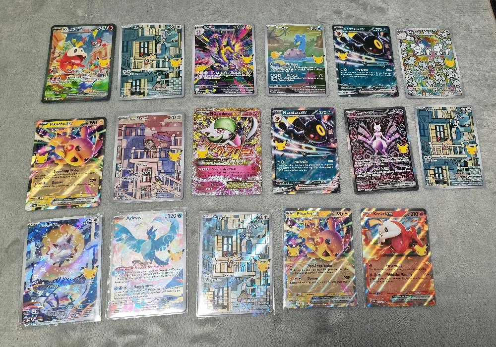 Pokemon 30 Jahre Jubiläum Karten