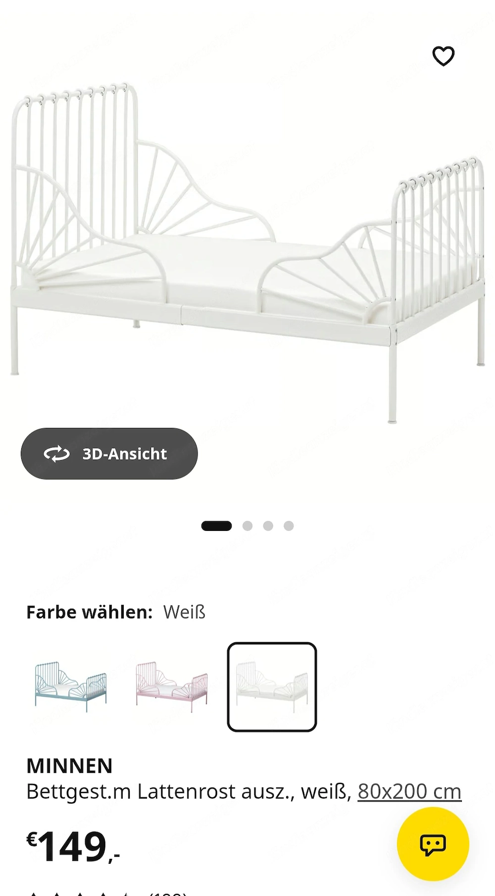 Kinderbett ausziehbar 